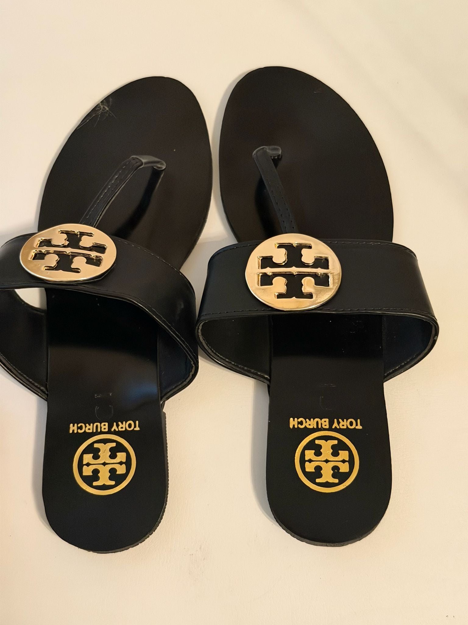 Women’s Luxury Designer-Inspired Toe Ring Slide Sandals (Multiple Colors)