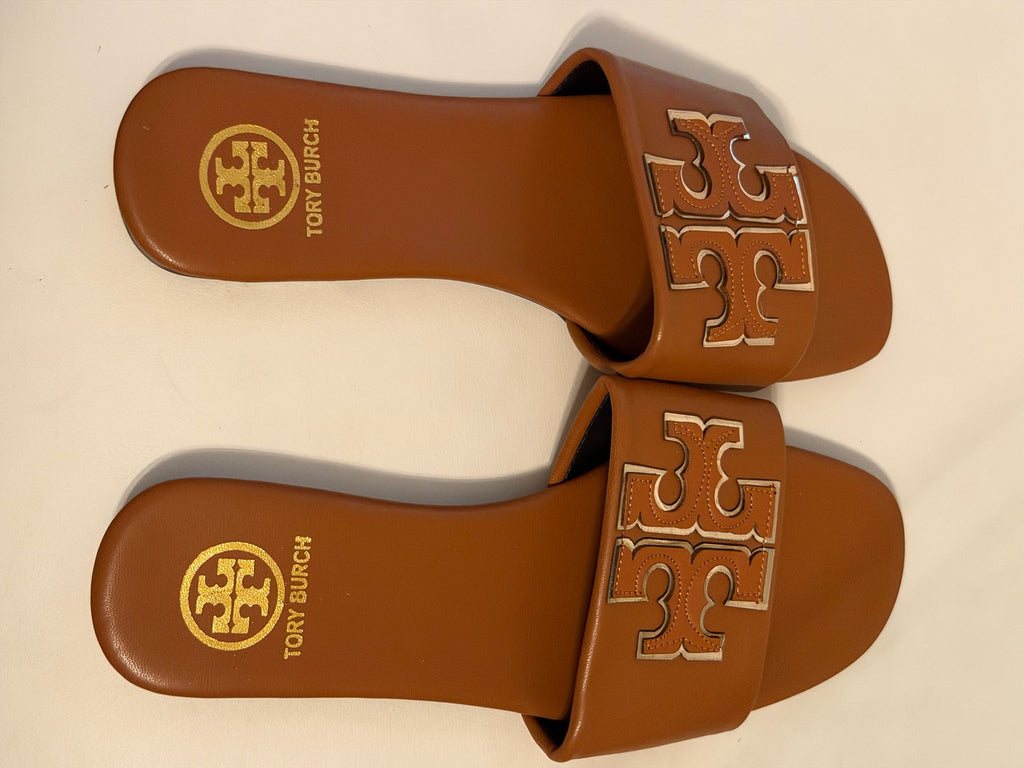 Women’s Luxury Designer-Inspired Toe Ring Slide Sandals (Multiple Colors)